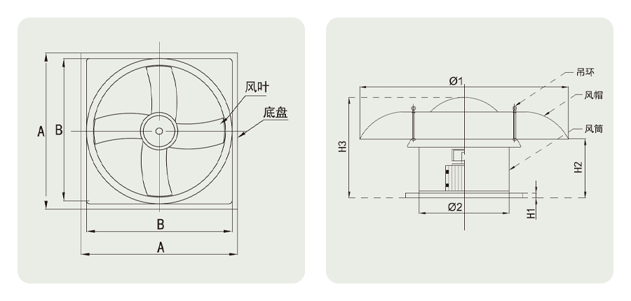 玻（bō）璃鋼風機